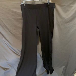 Style & Co Sport black wide leg workout pants